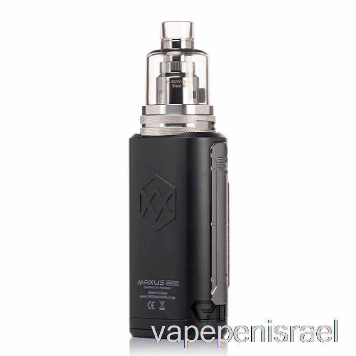 Vape Israel חד פעמי Freemax Maxus Max 168w ערכת התחלה שחורה